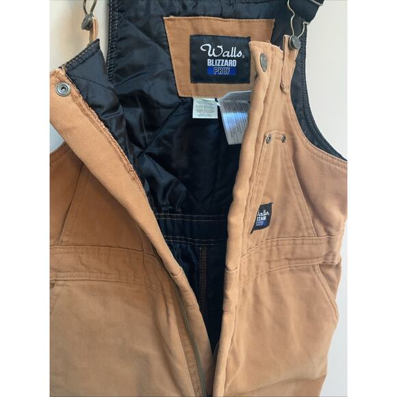 Vintage Walls Blizzard Pruf Insulated Hunting Snow Overalls Youth SZ XL (16/18) - Picture 6 of 8